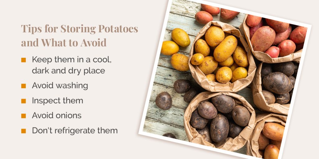 How to Store Potatoes and Make Them Last